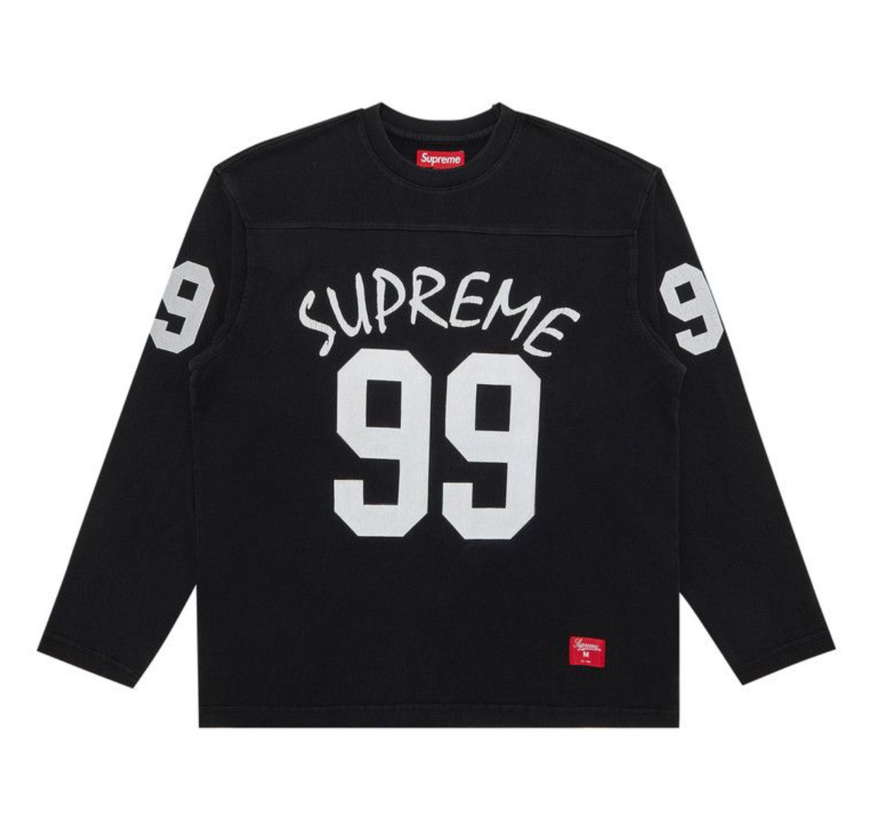 Supreme 99 Long-Sleeve Football Top ‘Black’ (2024)