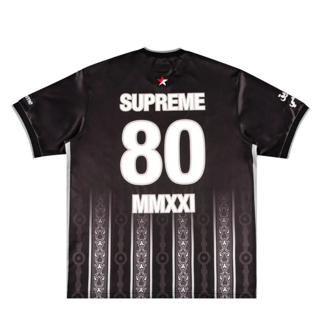 Supreme Arabic Logo Soccer Jersey ‘Black’ (2021)