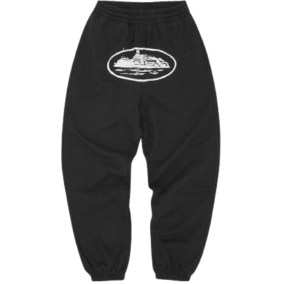Corteiz Alcatraz Sweatpant Black