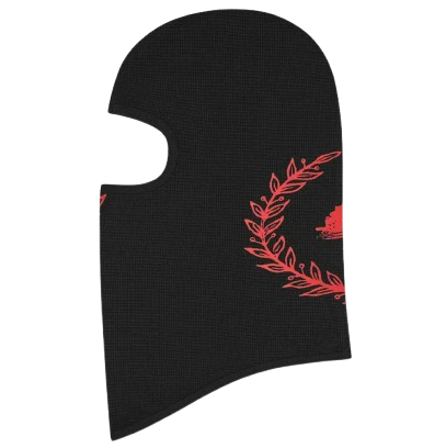 Corteiz x Slaughter Gang 21 Savage Balaclava Black