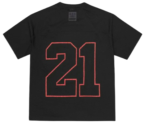 Corteiz x Slaughter Gang 21 Savage Mesh T-shirt