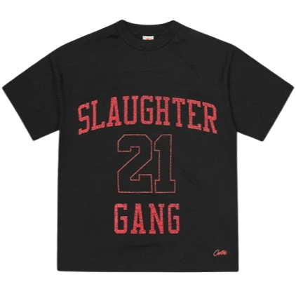 Corteiz x Slaughter Gang 21 Savage Mesh T-shirt