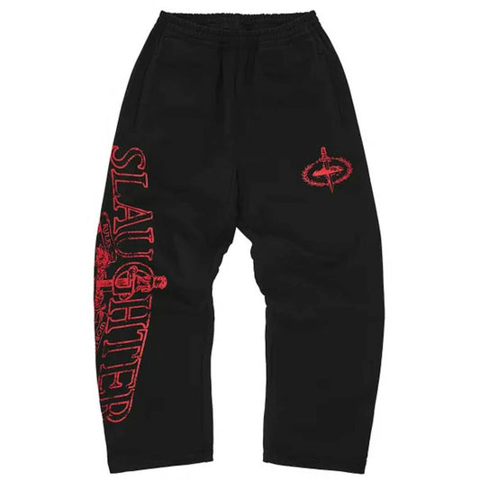Corteiz x Slaughter Gang 21 Savage Sweatpants