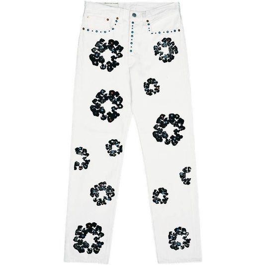 Denim Tears x Levi's 501 Cotton Rhinestone Wreath Jeans