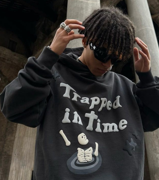 Broken Planet Trapped In Time Hoodie