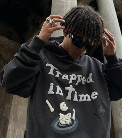 Broken Planet Trapped In Time Hoodie