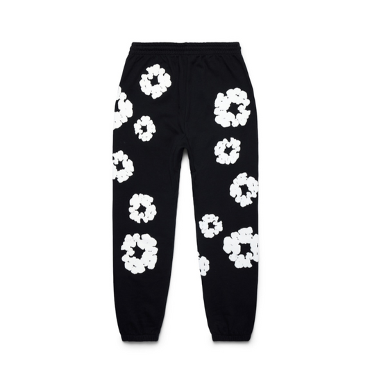Denim Tears The Cotton Wreath Sweatpants Black
