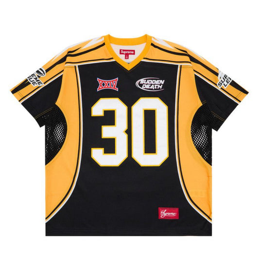 Supreme Sudden Death Football Jersey ‘Black’ (2024)