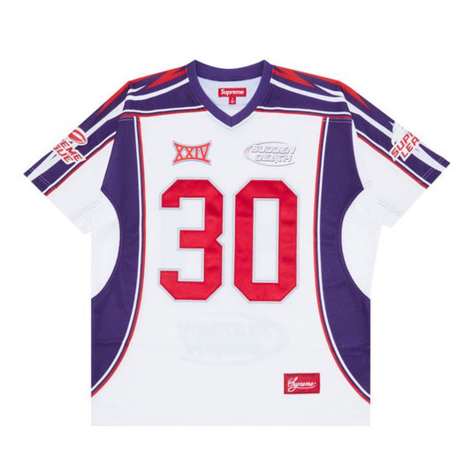 Supreme Sudden Death Football Jersey ‘White’ (2024)