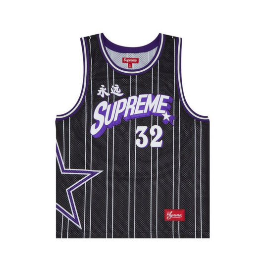 Supreme Star Basketball Jersey ‘Black’ (2024)
