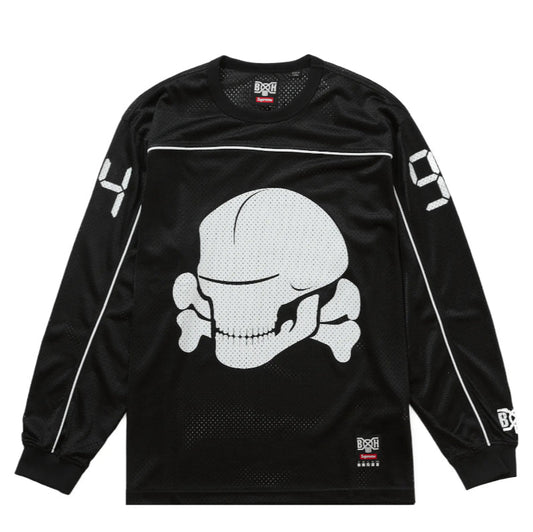 2023 Supreme x Bounty Hunter Mesh Moto Jersey ‘Black’